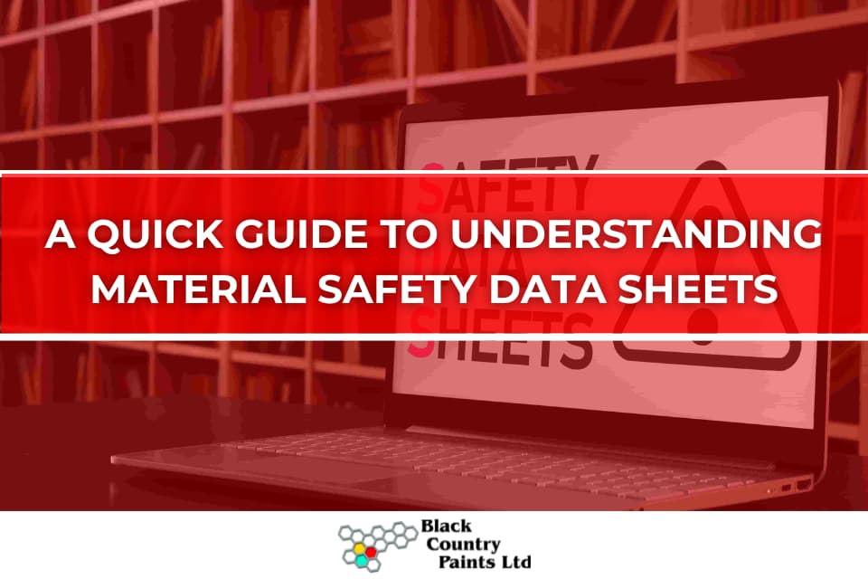 A Quick Guide to Understanding Material Safety Data Sheets | BC Paints